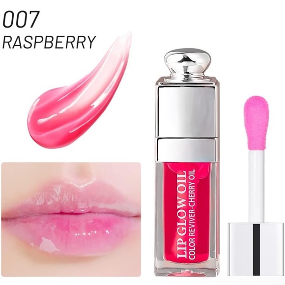Lip Glow Oil in Raspberry - Picture 2 of 2
